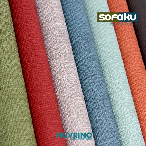 NUVRINO Viva Bahan Kulit Premium Nuvrino Original Oscar Jok Sofa Bahan Kain Sofa Pelapis Mebel