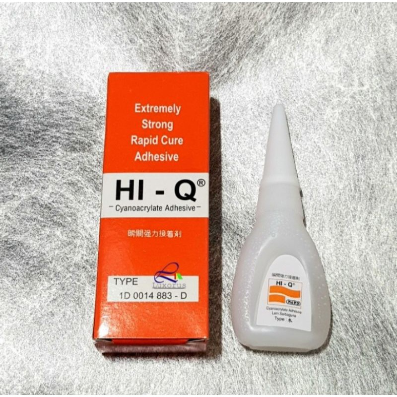 

Lem Super Glue Hi-Q Cyanoacrylate Adhesive