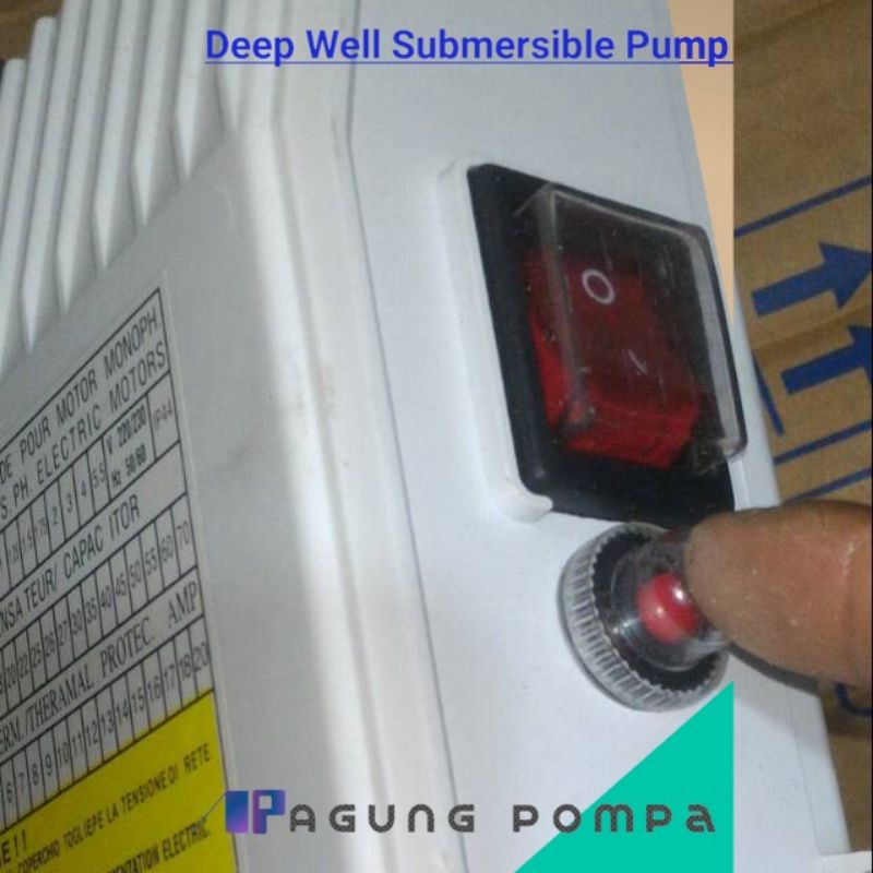 Control box pompa submersible 3 HP 220 volt