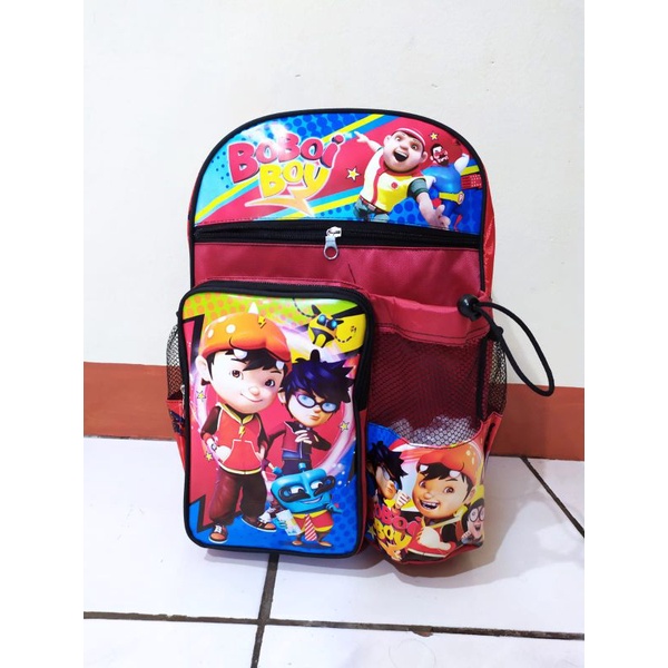 Tas Boboiboy Tas Ransel Sekolah Anak Laki Laki Karakter Boboiboy