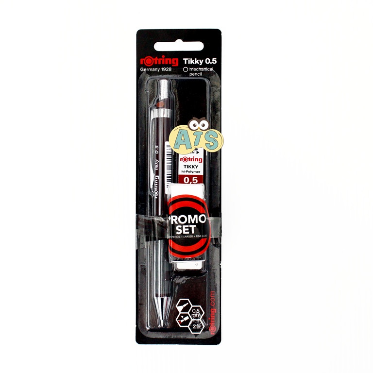 

Set Pensil Rotring Dengan Lead dan Penghapus