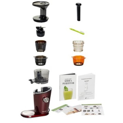 Hurom Slow Juicer H-100-Bbea01 - Merah/Putih/Hitam