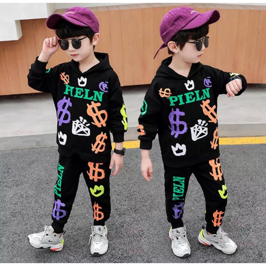 COD SETELAN BAJU ANAK LAKI LAKI MOTIF DOLAR1 - 5 TAHUN