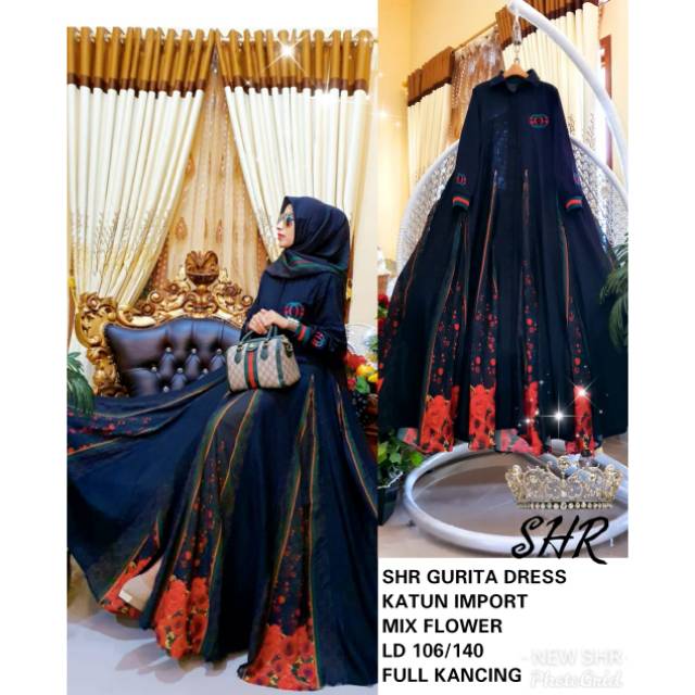 GAMIS GURITA BUNGA SHR