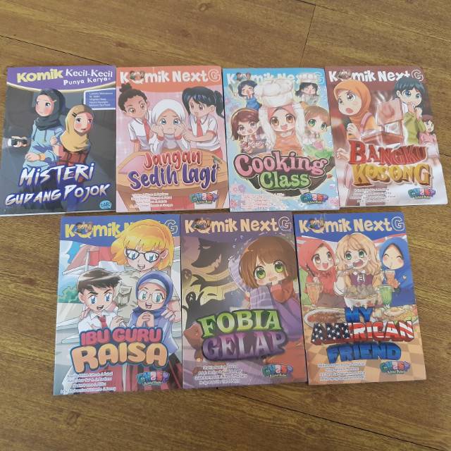 Paket 7 komik bebas pilih