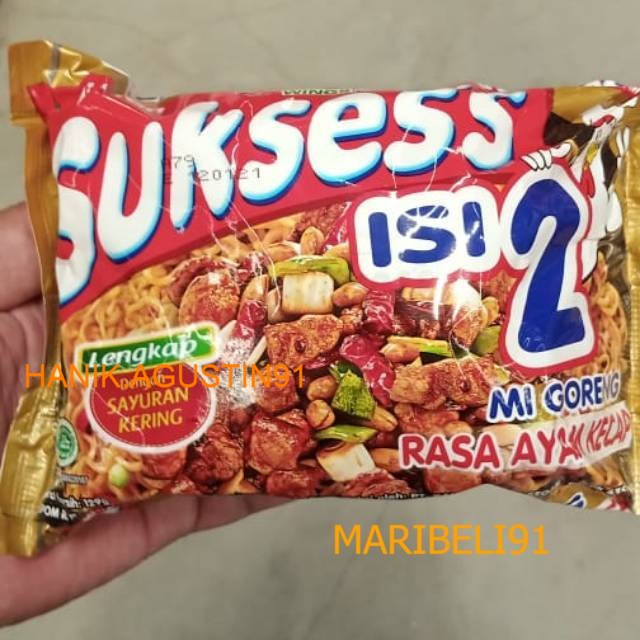 

MIE SUKSES ISI 2 RASA AYAM KECAP 125GR maribeli91