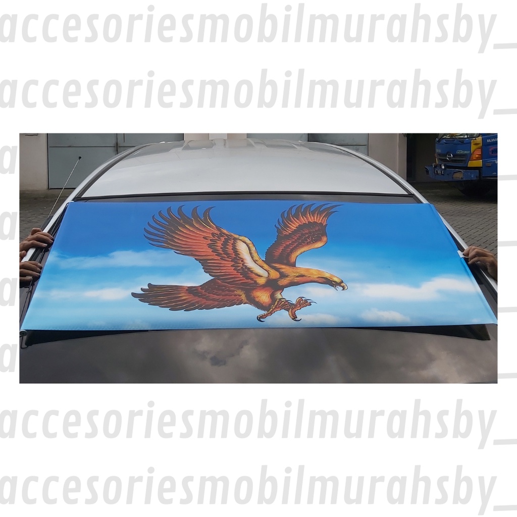 Sun Sheild Pelindung Matahari Kaca Mobil Krey Gulung Roll Universal