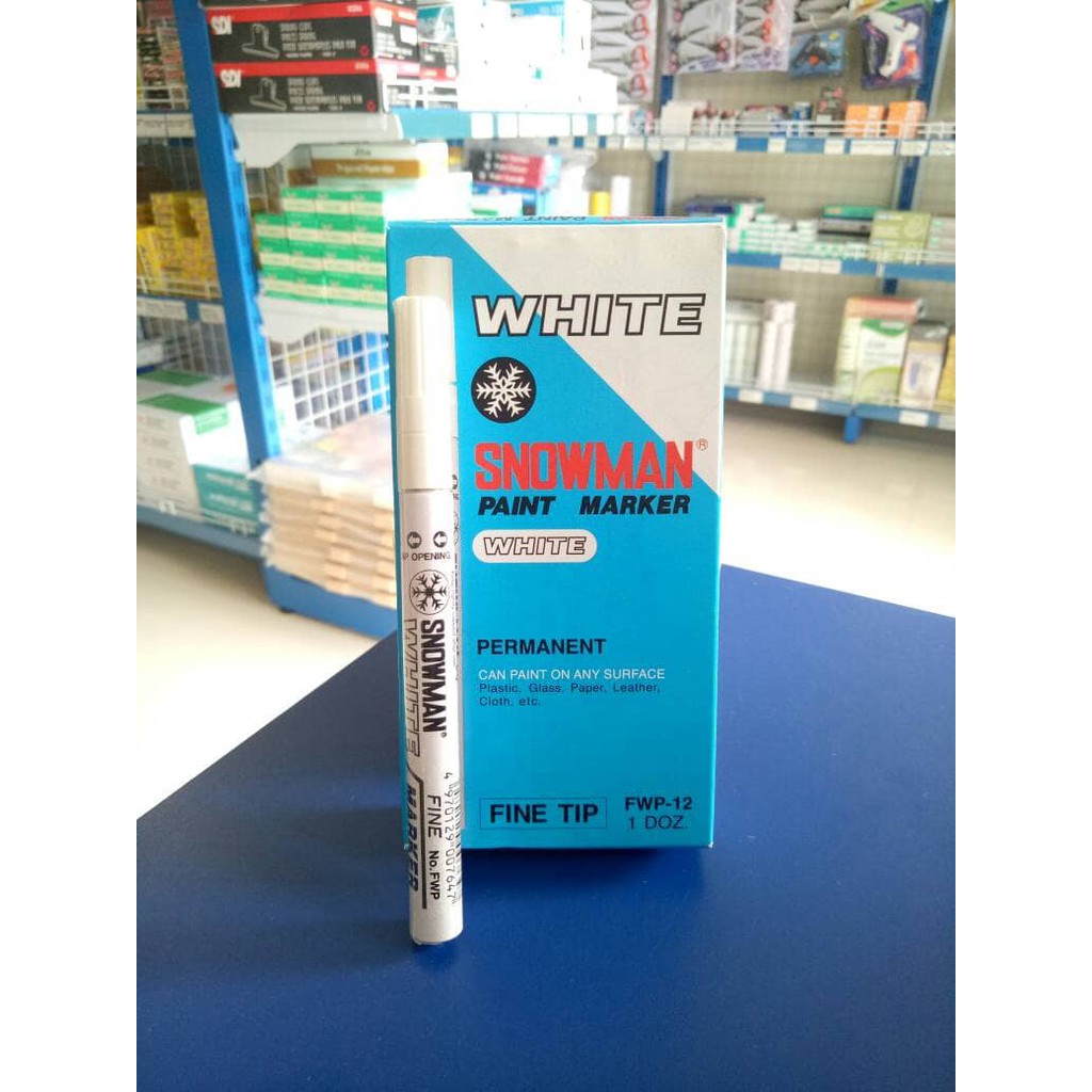 

Ready Spidol Paint Marker White kecil