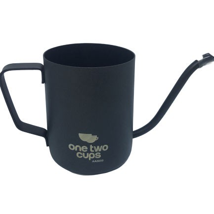 GS8 Teko Pitcher Kopi Teh 250ml Teapot Drip Kettle Cup Stainless Steel OneTwoCups AA0050 Black