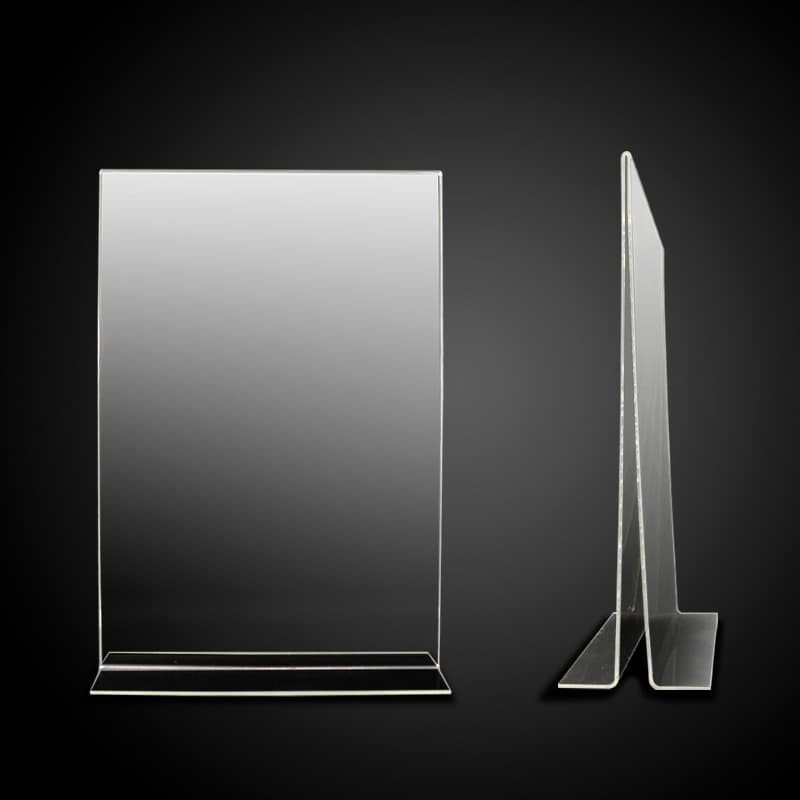 

TEMPAT BROSUR / TENT HOLDER / TENT CARD AKRILIK DISPLAY 2 SISI A3 3mm