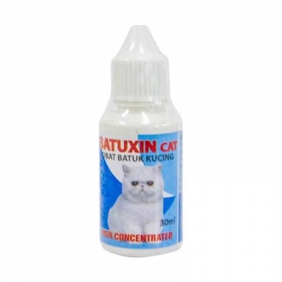 Batuxin Cat 30 ml - Obat Batuk Pilek Bersin Sesak Nafas pada Kucing