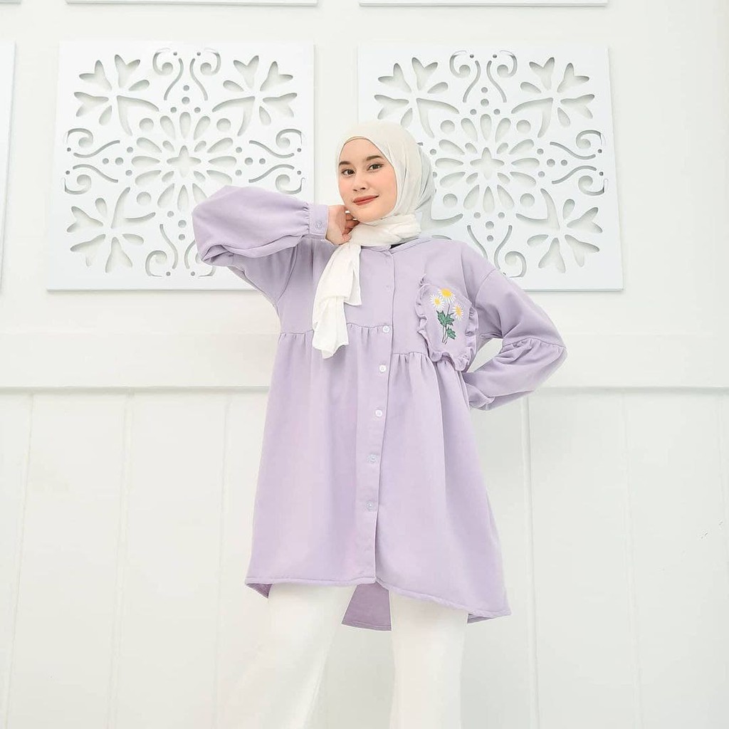 Nara Grosir - Fora Long Outer | Fashion Terkini | Sweater Termurah