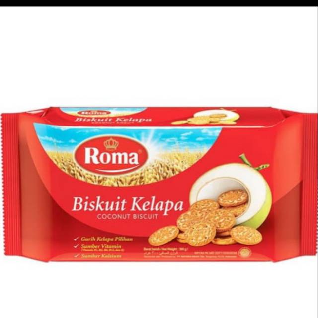 

Biskuit Roma Kelapa 300gr