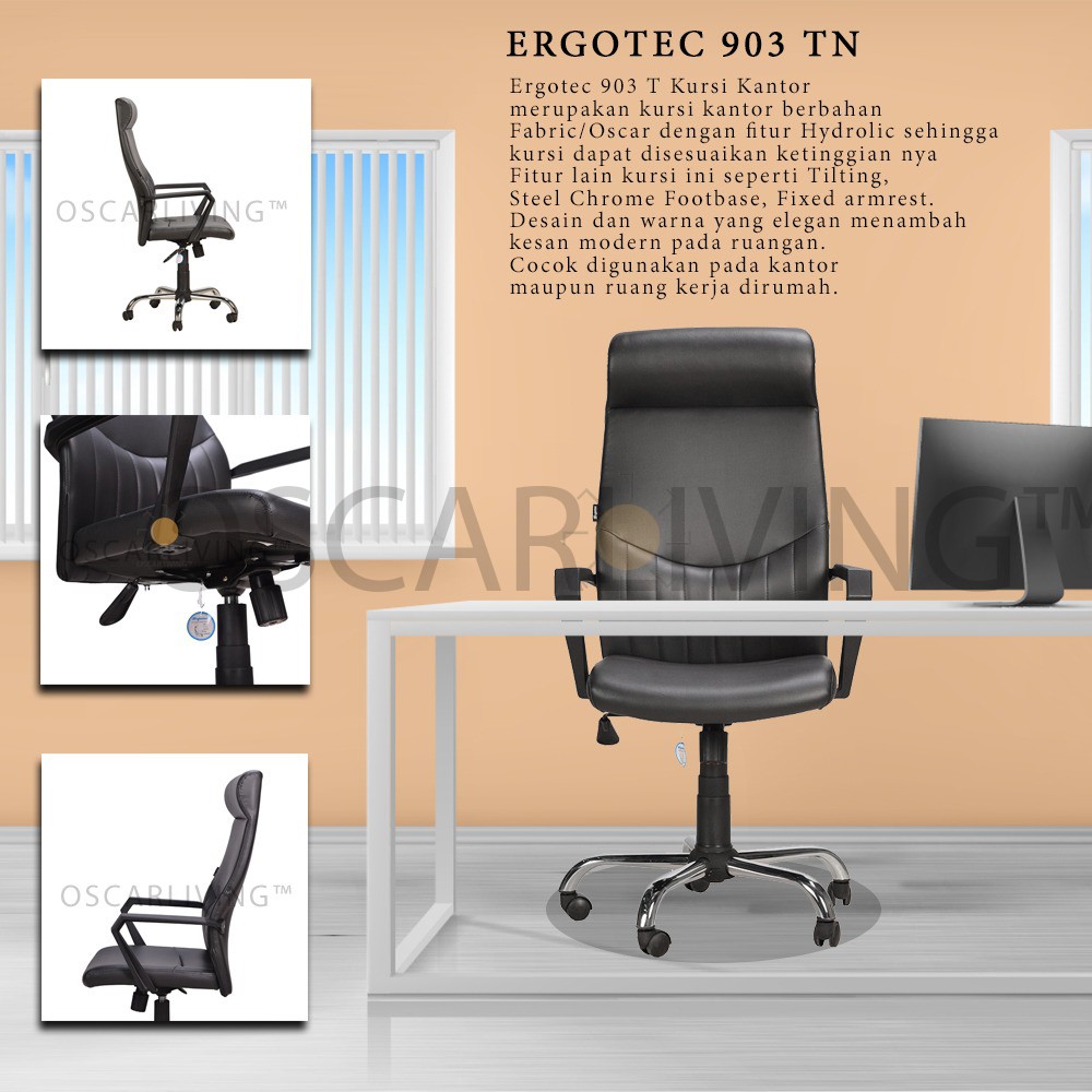 Jual Ergotec Kursi Kantor 903 TN Kursi Kerja Khusus Jabodetabek ...