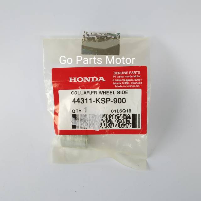 Collar FR Wheel Side 44311-KSP-900 Bos Tromol Roda Depan Kanan ORI Honda Megapro Mono - Verza 150 - 