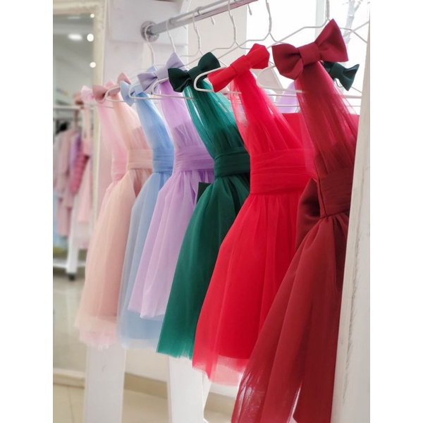 DISKON SALE 50%  Gaun kayla hifza dress pesta ulang tahun aqiqah baptis dress bayi neychan