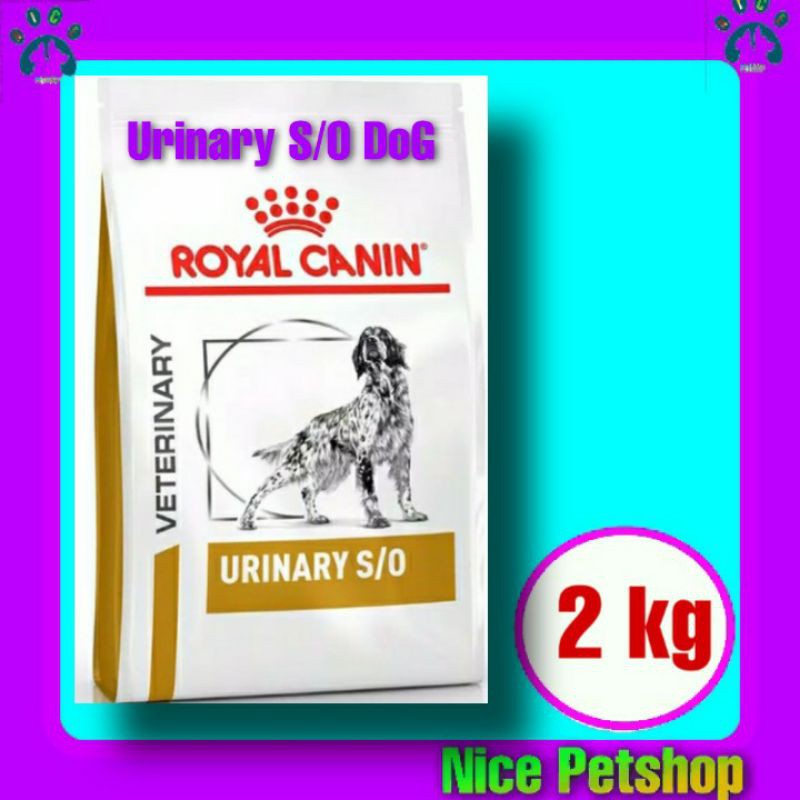 Royal Canin Urinary S/O Dog 2kg Makanan Anjing Khusus Saluran pipis