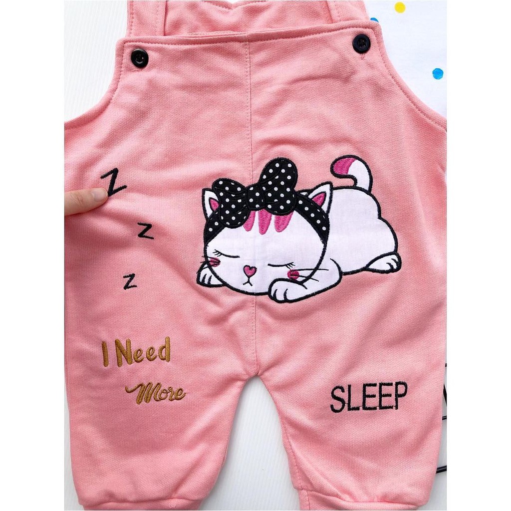 SLEEPING CAT / KITTENBELL / SINGING FLAMINGO Baju Setelan Jumper Pergi Lucu Fashion Anak Bayi Perempuan Cewe terlaris murah Lucu