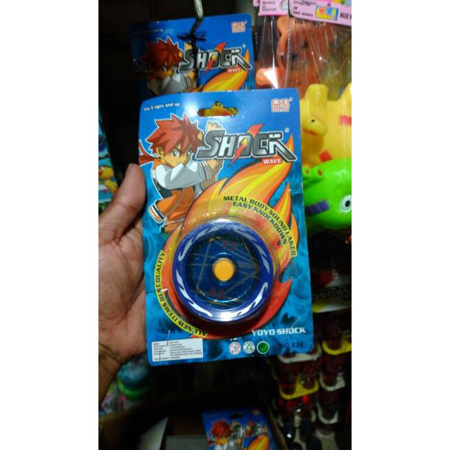 Mainan Yoyo Besi Shock Wafe