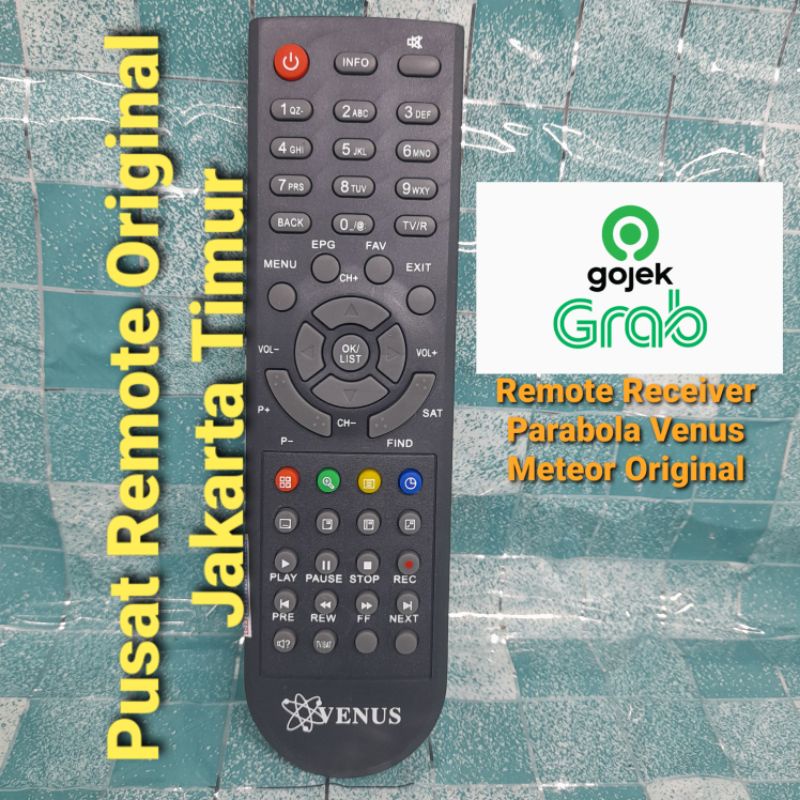 REMOTE REMOT RECEIVER PARABOLA VENUS METEOR  MPEG4 ORIGINAL