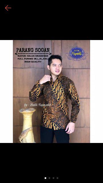 Peksi Jaya Kemeja Batik Bahan Katun Primisima Full Furing