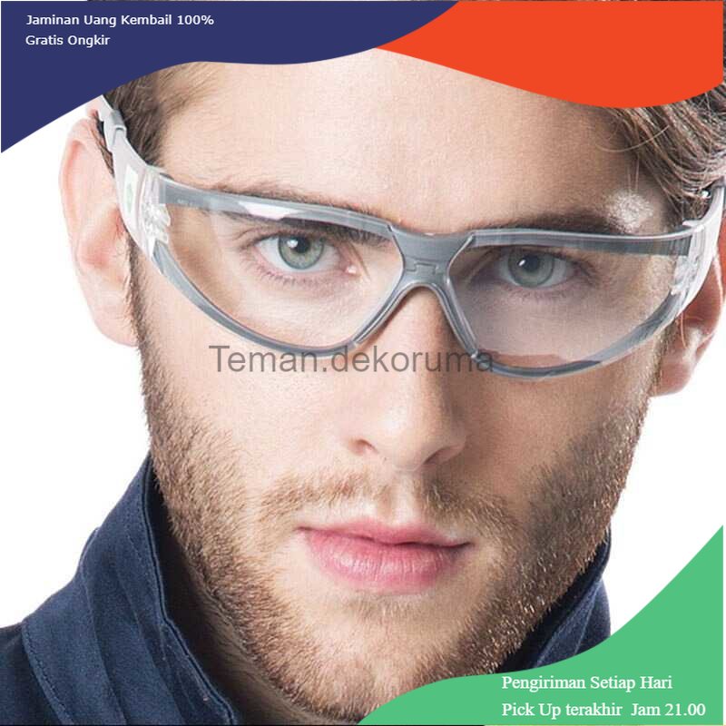 TD - PKK 3M Kacamata Safety Googles Anti Fog Dust - 11394