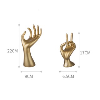 Hand accessories tray tempat asesoris pajangan gold Hand accessories tray tempat asesoris pajangan gold