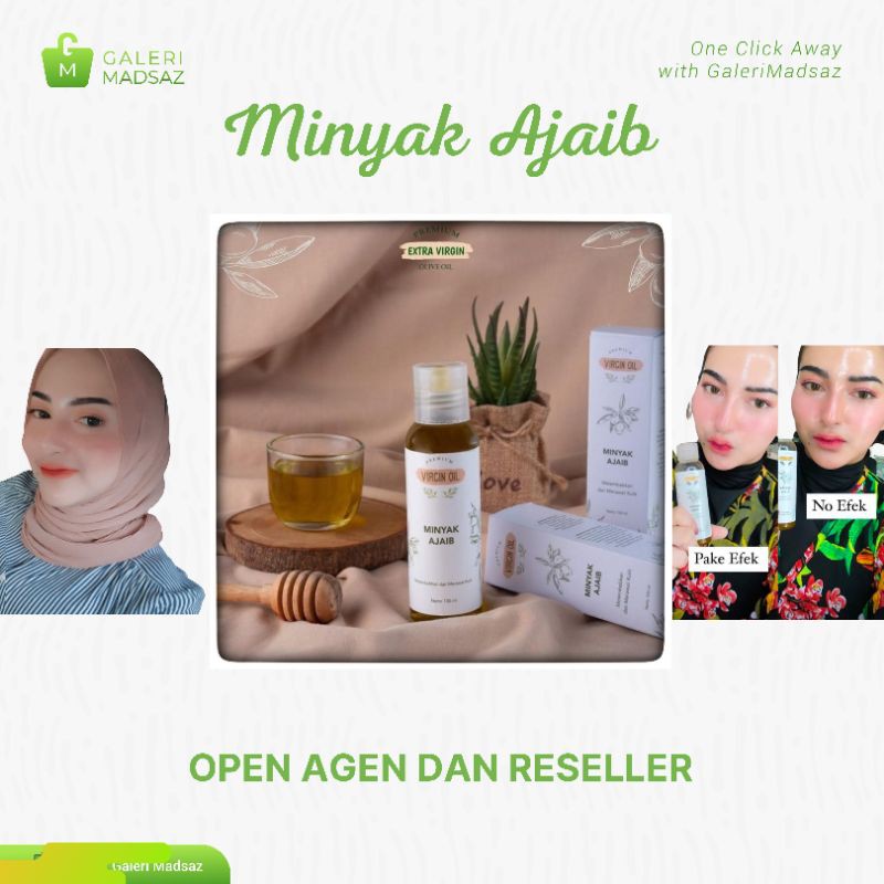 

Minyak ajaib original asli free gift/minyak ajaib virgin oil/minyak ajaib wajah/minyak zaitun asli