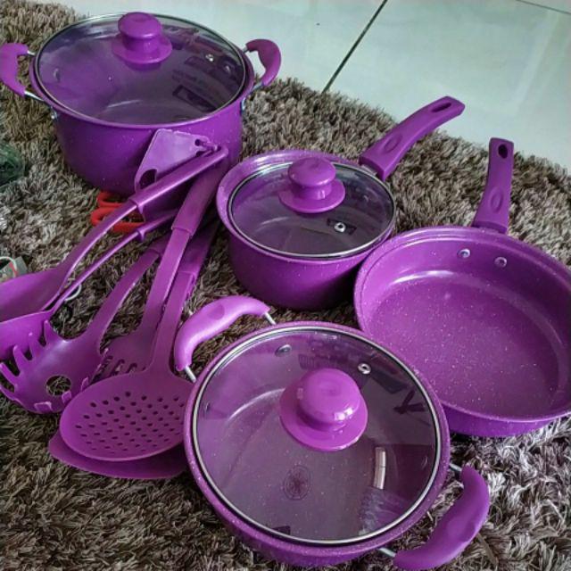 Panci Set Marble Tri J