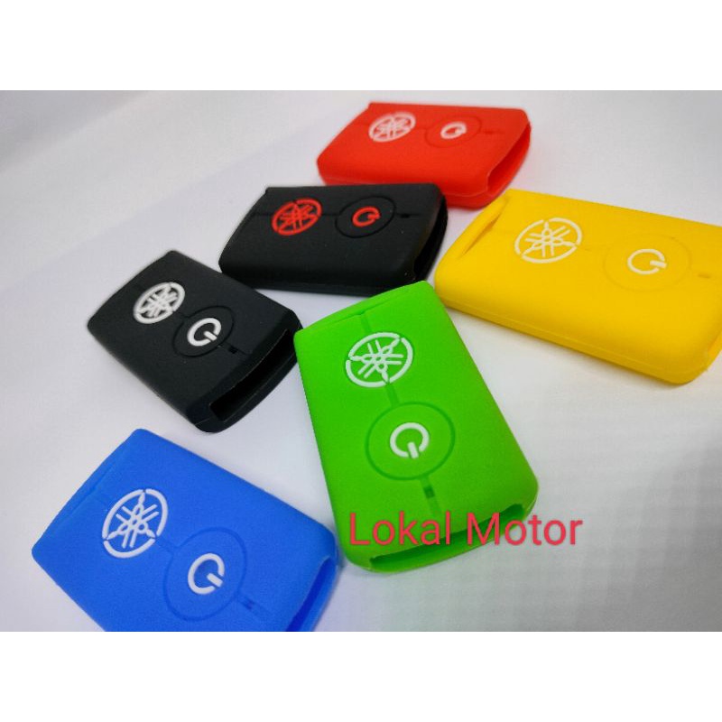 Silicon sarung remote kunci keyless Yamaha Nmax 2020 2021 2022 Xmax Lexi Freego Fazzio