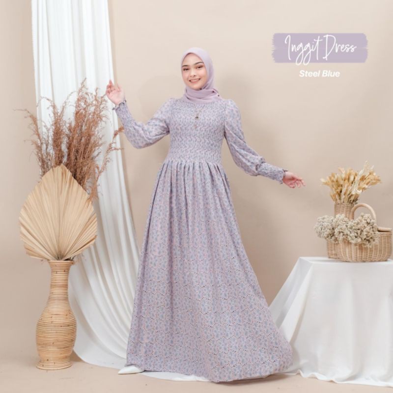 INGGIT DRESS / Baju Wanita Model Terbaru