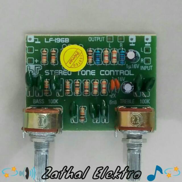 Stereo Tone Control Modular Mixer