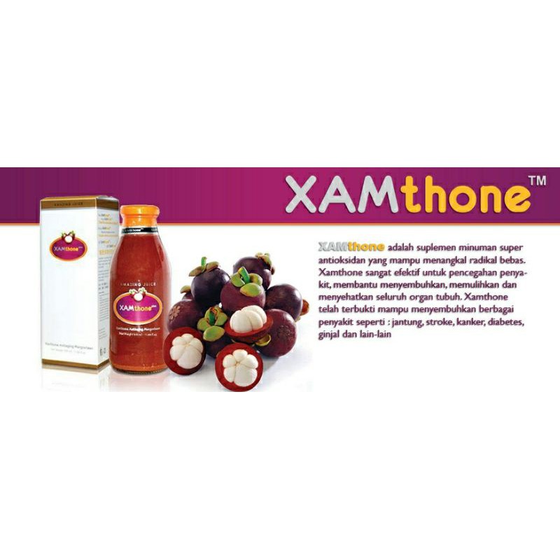 

MAR XAMTHONE EXTRACT JUICE MANGGIS Jus Kulit Manggis Xamthone 1 botol 350ml