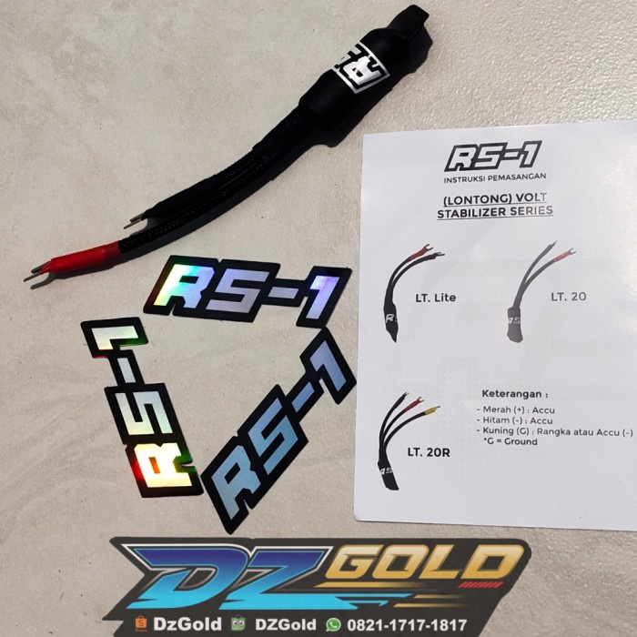 Stabilizer Volt Up Rs1 - Kabel Lontong Rs1 Ground Volt Up