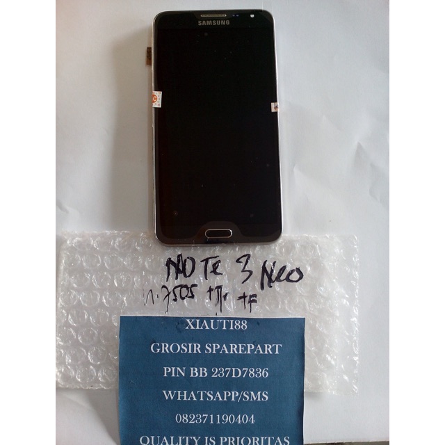 LCD SAMSUNG NOTE 3 NEO / TOUCHSCREEN  SAMSUNG NOTE 3 NEO / LCD SAMSUNG N7505 ORIGINAL