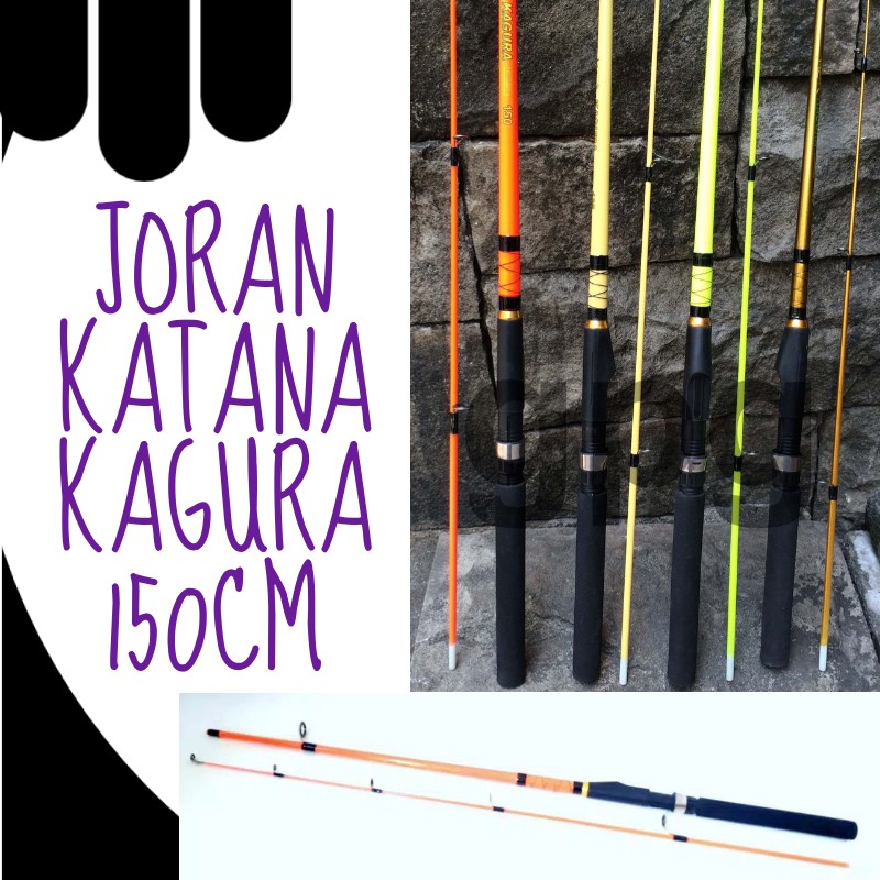 Joran Katana Kagura 150cm Kuat dan Lentur - Toko Hobii