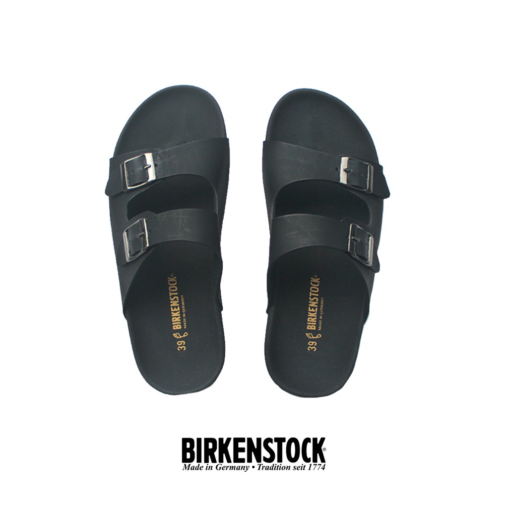  Sandal Birkenstock Pria  Eva Arizona Full Hitam Shopee 