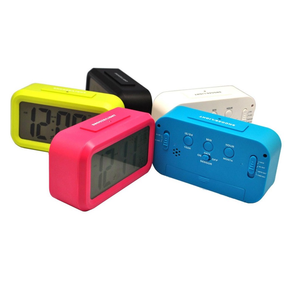 Jam LCD Digital Clock with Alarm - JP9901