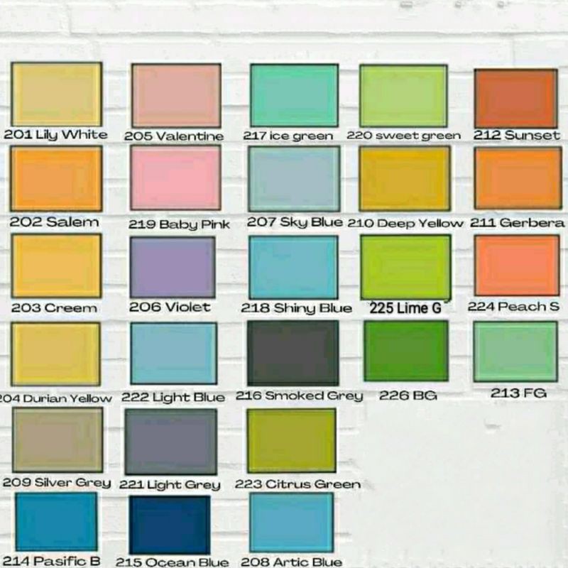 Cat Tembok 20kg Meltpaint Weatherproof