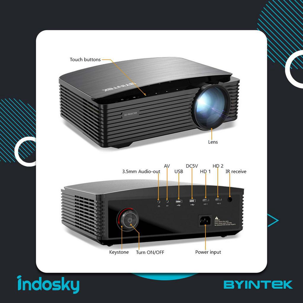 Indosky Projector - Proyektor Byintek K25