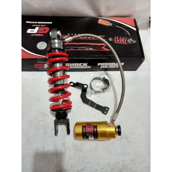 Monoshock tabung pisah Fleksibel CB150R, CBR150R , k46 ,k45 RIDE IT GP 103 Gold Series Black Series