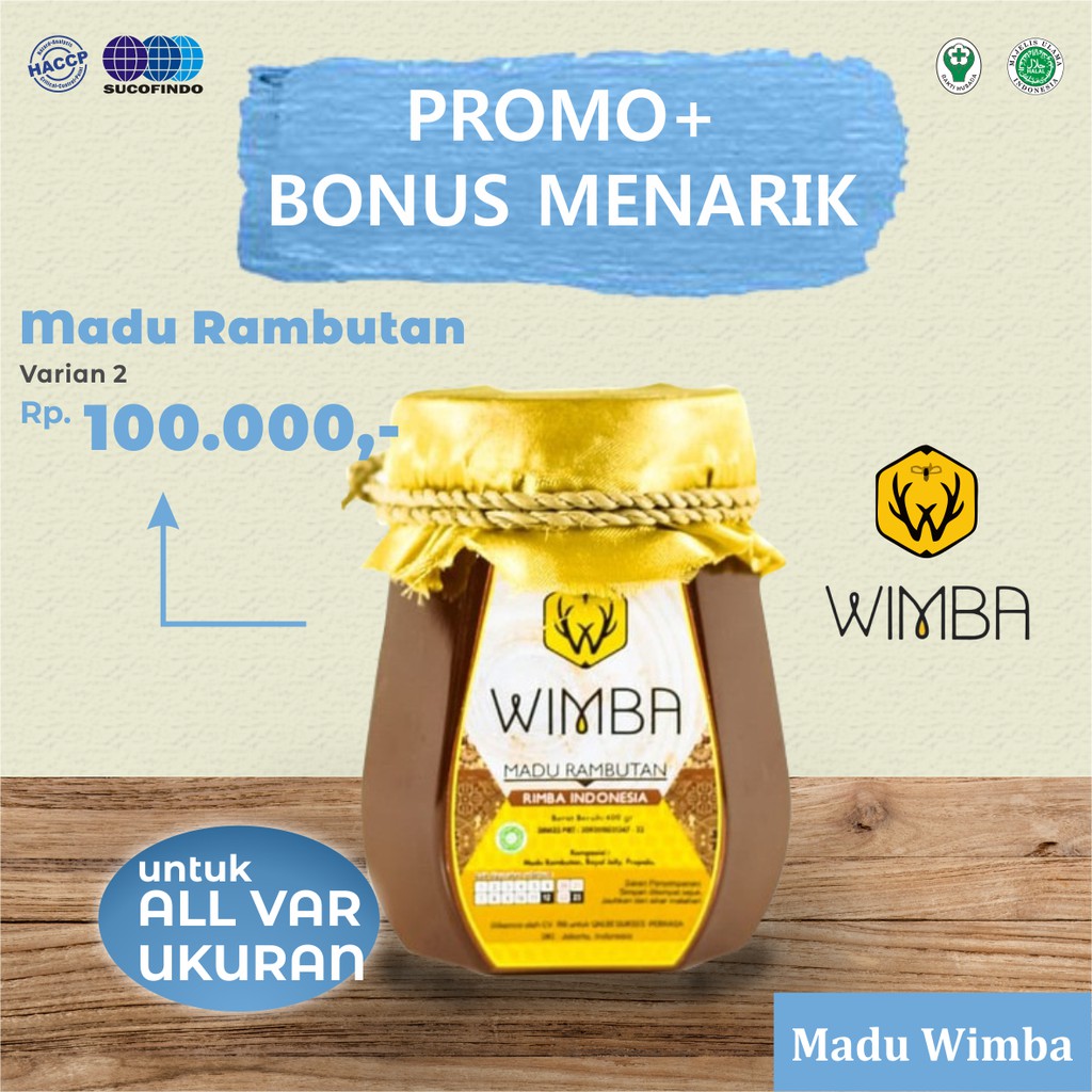 

Madu Rambutan 2 - Lebah Apis Melifera / Madu Asli - Madu Wimba -