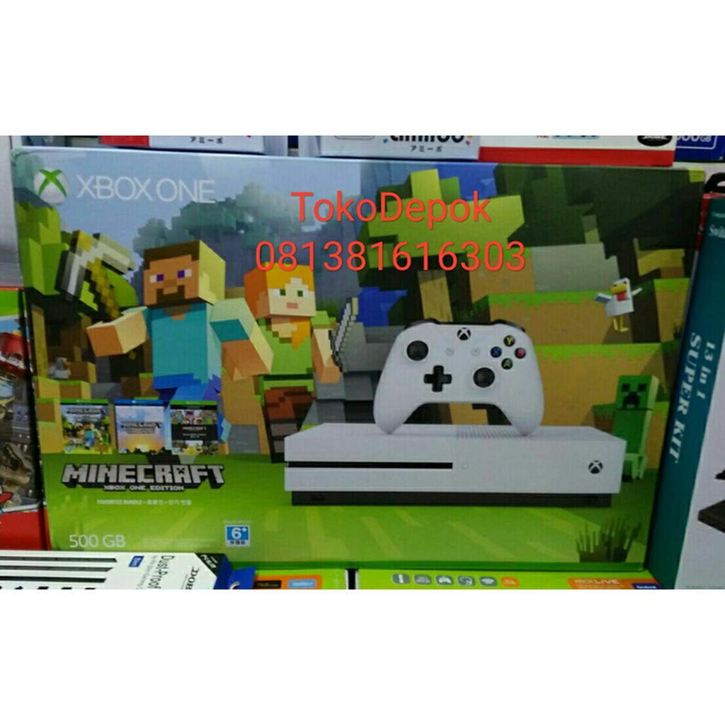 Minecraft xbox one console,shopee