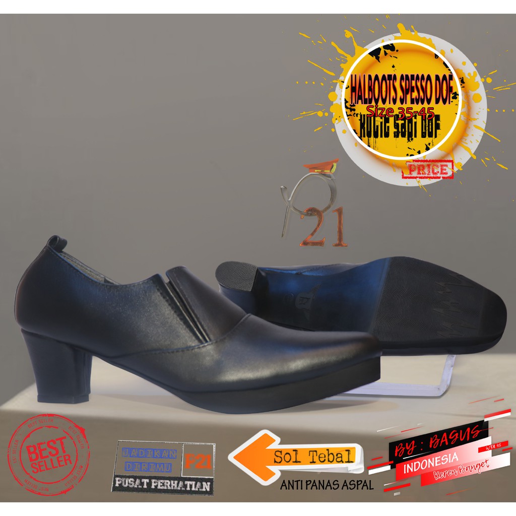 P21 - HALBOOTS SPESSO DOF - SEPATU WANITA