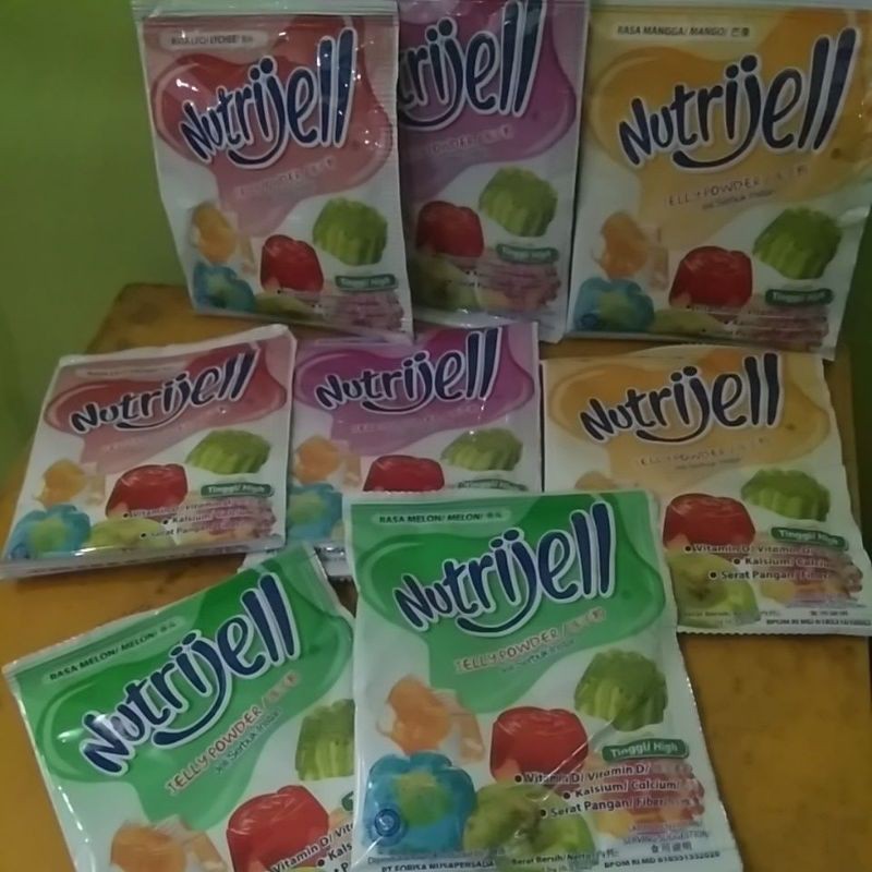 

Nutrijell Bubuk Jeli Instan Rasa Buah