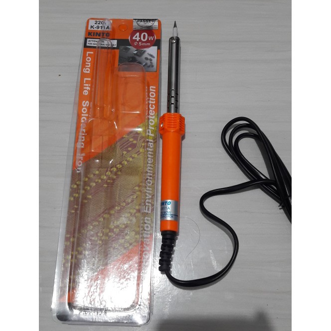 Solder timah 40W/6OW kinto 5mm bagus soldering iron welding 40Watt DAN 60WATT