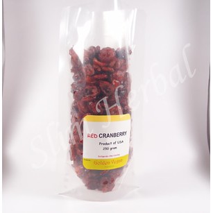 

Red Cranberry Organic / Buah Cranberry Organik 250gr