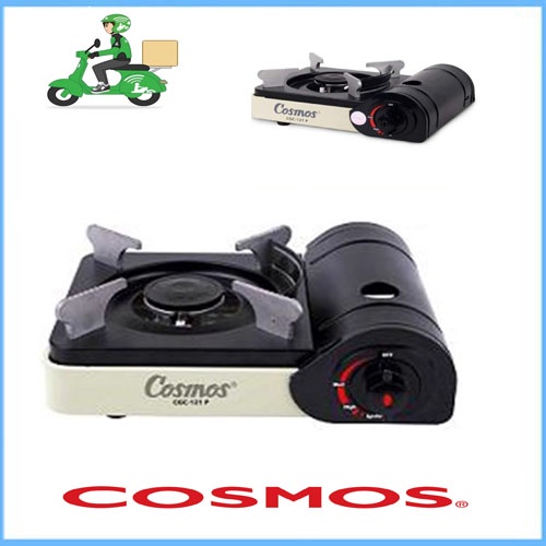 Kompor Gas Portable 1 Tungku Cosmos CGC-121 P  2IN1 ORI MANTAP