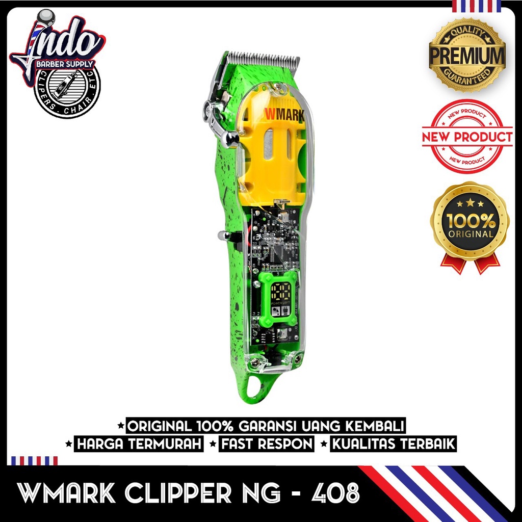 Wmark ng 407 408 hair clipper / mesin cukur rambut WMARK 407 WMARK 408