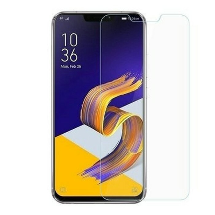 Tempered Glass ASUS ZENFONE 5 2018 Screen Guard Antigores kaca bening + Free Kardus & Bubble